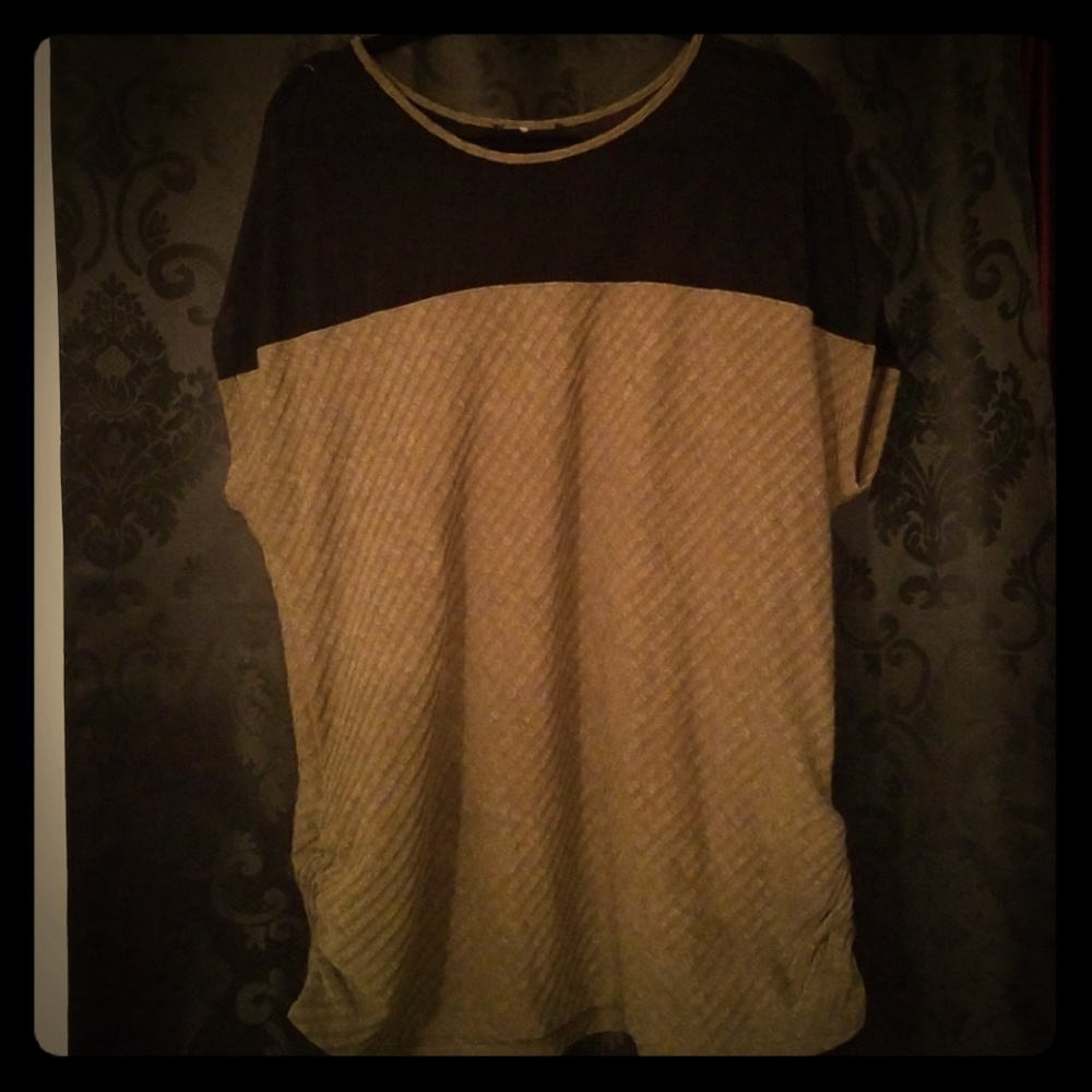 Olive green top